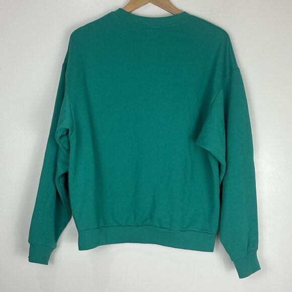 Alo Yoga Accolade Crew Neck Pullover Spruce Green - Picture 9 of 9